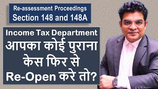 New “Information based” Reassessment Proceedings Section 148 Section 148A of Income Tax Act 1961 [upl. by Aneger]