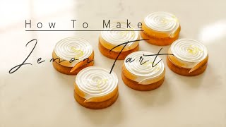 Lemon Meringue Tartlets  레몬 머랭 타르트 I On The Table [upl. by Noevad]