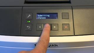 Lexmark MS510 Printer How to Set to Print on Labels [upl. by Anaidirib852]