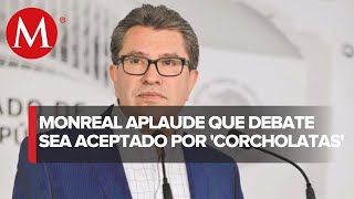 Monreal propone que debate de ‘corcholatas’ se realice en varios estados del país [upl. by Drolet]