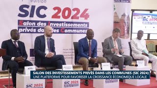 Salon des investissements privés dans les communes SIC 2024 [upl. by Zared]