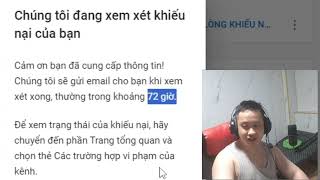 Cách Kháng Cáo Gậy Cộng Đồng Youtube 2024  Suýt Mất Kênh Lần Tiếp Theo [upl. by Bathulda]