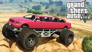 ★ GTA 5  Monster Limo Mod  Showcase amp 4x4 OffRoading Gameplay GTA V PC Mod Showcase [upl. by Erastus]