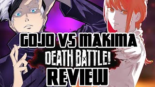 Gojo VS Makima Death Battle Review [upl. by Aihsek696]