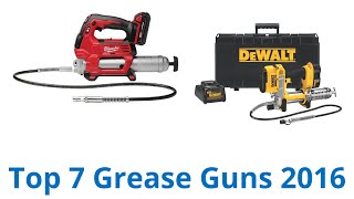 7 Best Grease Guns 2016 [upl. by The]