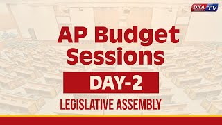 DNA LIVE🔴 Day2 AP Budget Sessions  Legislative Assembly [upl. by Pournaras930]