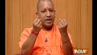 Why Yogi Adityanath Keeps Revolver amp Rifle Gun  India TV [upl. by Aicissej243]