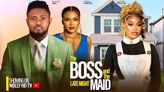 THE BOSS AND THE LATE NIGHT MAID NEW  MAURICE SAM CHIOMA NWAOHA SARIAH MARTAINS 2024 MOVIE [upl. by Hares]