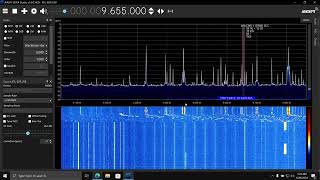 RTLSDR Blog v4 HF Bandscan [upl. by Waylen]