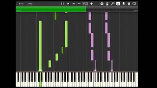 Gabriels Oboe synthesia piano solo [upl. by Natan]