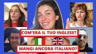 Italiani che vivono a Londra  Intervista Multipla [upl. by Nyllewell]