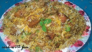 Hyderabadi Chicken Biryani [upl. by Ylliw813]