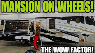 MANSION ON WHEELS Alliance Paradigm 382RK Fifth Wheel RV with Full Paint [upl. by Tniassuot]