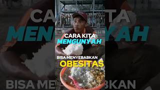 Cara kita mengunyah makanan bisa menyebabkan obesitas [upl. by Nellad]