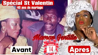 Oh🥰Spécial St Valentin Maman Gentille 40 ans de Mariage raconte‘’Comment j’ai connu Bour Gueweul’’ [upl. by Irehs]