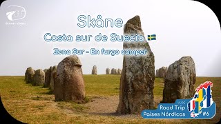 🚐 Skåne 🇸🇪 Costa sur de Suecia en Furgo Camper  Zona Sur VLOG  Road Trip Países Nórdicos  🌍06 [upl. by Sterne]