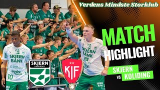 Historic win Skjern Håndbold vs KIF Kolding [upl. by Gwenora]