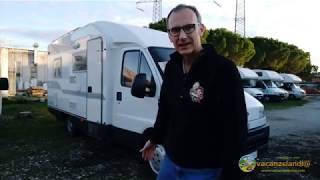 Recensione ARCA arcadia 4 3 2001 camper semintegrale usato [upl. by Lebatsirc873]