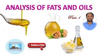 ANALYSIS OF FATS AND OILS Acid value saponification value and ester value [upl. by Demona138]