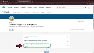 Trailhead Playground Management  Install Apps and Packages in Your Trailhead Playground  Task [upl. by Alma]