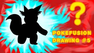 Pokemon Fusion Drawing 5  Hauntung [upl. by Eelnyl]