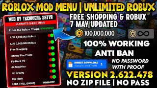 Roblox Mod Menu 2648781 Free robux and Shopping  Fly Speed amp Unlimited Robux Anti Ban 2024 [upl. by Dov]