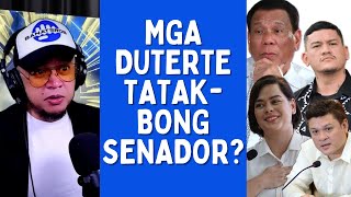 MGA DUTERTE TATAKBONG SENADOR [upl. by Justicz]