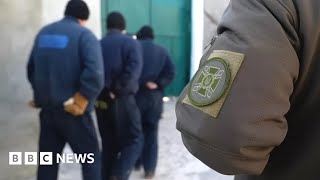 Inside a prisoner of war camp for Russians in Ukraine – BBC News [upl. by Iztim]