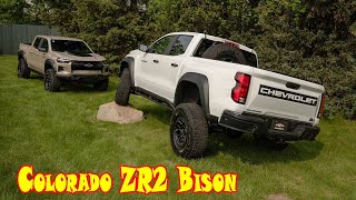 2024 chevy silverado hd zr2 bison edition  2024 Chevy Colorado ZR2 Bison off road  crew cab [upl. by Korwun]