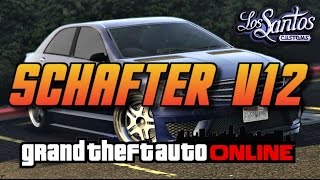 GTA OnlineGTA5 Benefactor Schafter V12  Awesome Sports Car [upl. by Mahla]