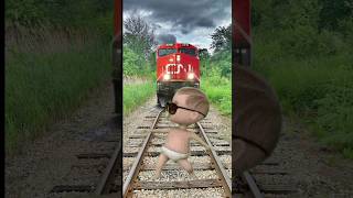 Funny train vs dancing joker train driver tom train vfx trending [upl. by Nachison]