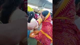 Chhat Puja vlog 🙏🌸vlog shortsfeed minivlog minishorts shorts exploreshorts subscribe [upl. by Angele687]