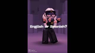 English or Spanish if you move your gay😬 [upl. by Anirahc]