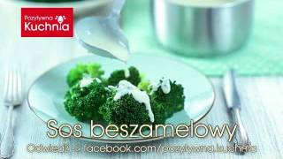 Sos beszamelowy 🍽️ beszamel do warzyw 🥦 mięs 🍖 i ryb 🐟  Dorota Kamińska [upl. by Wilmar720]