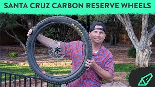 Carbon Plus Wheels on a Hardtail Santa Cruz Reserve 37 Wheel Review  Hardtail Party [upl. by Anier]