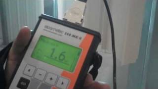 Elcometer 550 Uncured Powder Thickness Gauge [upl. by Annyahs]