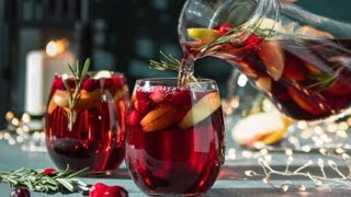 ¿Cómo preparar CLERICOT  Deliciosa bebida a base de VINO🍷 saboresvintage [upl. by Chaffee]