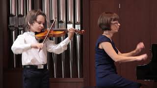 Elisei Kosolapov plays JeanBaptiste Accolay Violin Concerto N°1 in A minor [upl. by Sausa]