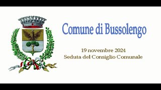 Consiglio Comunale del 19112024 [upl. by Haneen]