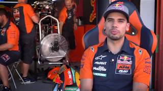 Red Bull KTM Ajo Moto2 team review first half of the 2017 season [upl. by Lilian389]