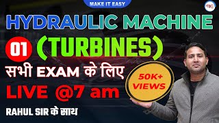 Hydraulic Machines  hydraulic turbine fluid mechanics  short revision for SSC JE  State AND PSUs [upl. by Acemaj871]