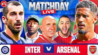 Match Day Live  Inter Milan vs Arsenal [upl. by Xonel]