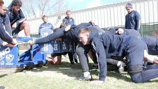 8 Man Scrum Machine Work American Raptors Infinity Park Glendale Colorado 042723 [upl. by Adams]