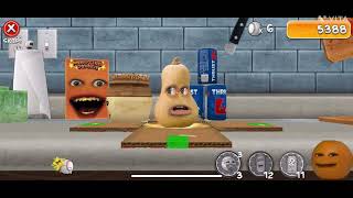 Unedited footage of annoying orange game part 2 [upl. by Nosral773]