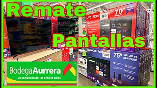 ‼️PANTALLAS EN REMATE 😱🤑 EN BODEGA AURRERÁ 👌👍‼️ [upl. by Ecinnahs211]