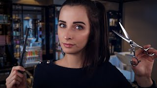 ASMR Deutsch Friseur Roleplay ✂ Haare schneiden und einschlafen Soft Spoken German ASMR [upl. by Miranda]