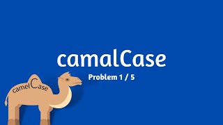 CS50P  Week 02  Problem 01  camelCase [upl. by Athalla299]