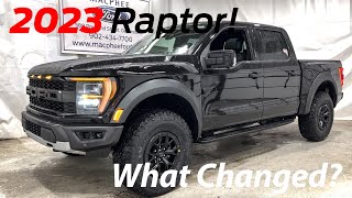 New Changes for 2023 Ford RAPTOR Whats Different [upl. by Chevy]