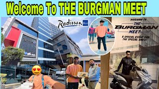 Welcome to the Burgman Meet ♥️🤗  2024 in Radisson BlU 😱🔥 full enjoy with Gorakhpur riders😍💞 [upl. by Toth81]