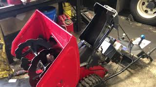 How To Fix A Toro Snowblower That Wont Blow Snow [upl. by Yllim]